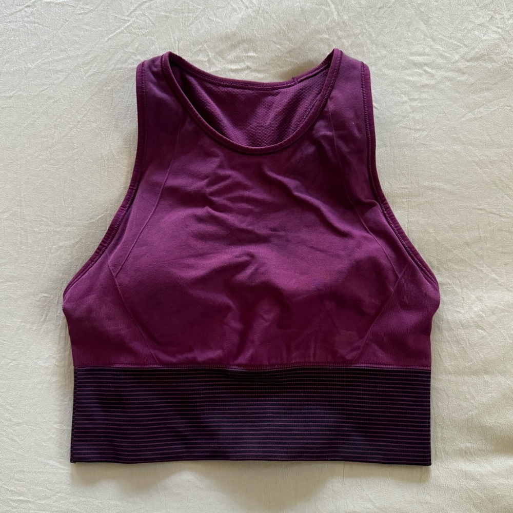 Lululemon Cropped Tank Size 6